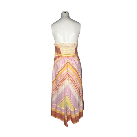 Anthropologie Dress Women's 14 Savannah Halter Tie Striped Dress MSRP$160 - Picture 5 of 5